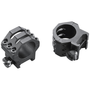 Weaver 6-Hole Aluminum Scope Rings - 1" Medium Matte