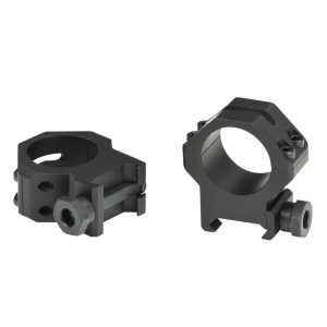 Weaver 4-Hole Tactical Picatinny Aluminum Scope Rings - 1" High Matte