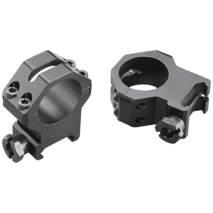 Weaver 4-Hole Skeleton Aluminum Scope Rings - 1" X-High Matte