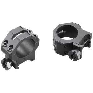 Weaver 4-Hole Skeleton Aluminum Scope Rings - 1" Medium Matte