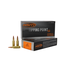 HSM Tipping Point 2 Hornady SST 6mm ARC Rifle Ammunition 20 Round Box