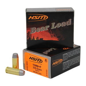 HSM Ammunition Bear Load 10mm Auto Handgun Ammunition 20 Round Box