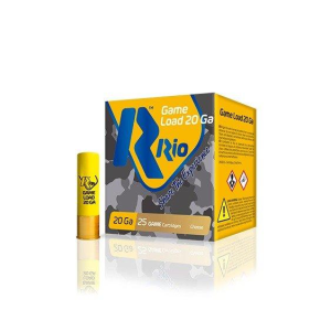 Rio Ammo Game Load MGN 20 Gauge Shotshells 25 Round Box