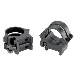 Weaver Quad Lock Detachable Scope Rings 1" High - Matte
