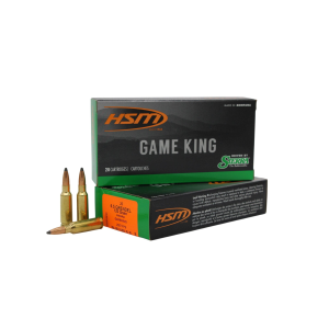HSM Sierra Game King 6.5 Grendel Rifle Ammunition 20 Round Box