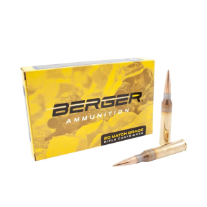 Berger Bullets Hybrid OTM Tactical 338 Lapua Magnum Rifle Ammunition 20 Round Box
