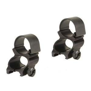 Weaver Detachable See-Thru Scope Rings - 1" Extension - Black