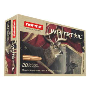 Norma Whitetail 6.5 Creedmoor Rifle Ammunition 20 Round Box