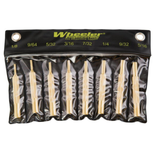 Wheeler 8 Piece Brass Punch Set