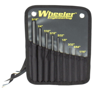 Wheeler Roll Pin Punch Set