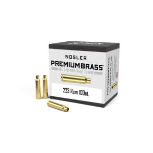 Nosler Custom Premium Unprimed Brass Rifle Cartridge Cases