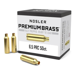 Nosler Custom Premium Unprimed Brass Rifle Cartridge Cases