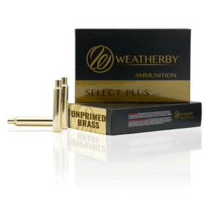 Weatherby Brass Unprimed Rifle Cartridge Cases