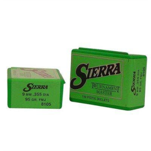 Sierra Tournament Master 9mm Handgun Bullets
