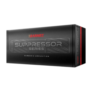 Barnes Suppressor Series 8.6 Blackout Rifle Ammunition 20 Round Box