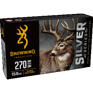 Browning Silver Series 270 Winchester Rifle Ammunition 20 Round Box