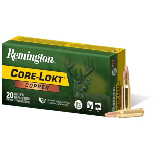 Remington Core-Lokt Copper 308 Winchester Rifle Ammunition 20 Round Box