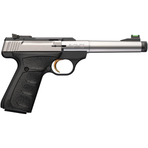 Browning Buck Mark Camper Stainless UFX With Threaded Barrel 22 Long Rifle Pistol