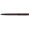 Fisher Space Pen Fire Fighter & First Responder Space Pen, Pr 4 Black Ink, Medium Point, 5.27 In Length, Matte, Gift Boxed, Black/Red