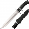Cold Steel San Mai Black Bear Classic Fixed Blade Knife, 8.25in, Vg 10 San Mai, Clip Point Blade, Black, Long G 10 Handle