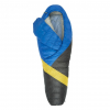 Sierra Designs Cloud 800 Dridown 35 Degree Sleeping Bag, Blue/Yellow/Peat, Regular