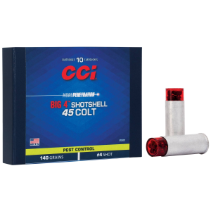Pest Control Big 4(TM) Shotshell, 45 Colt, 4 Shot, 800 fps