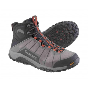 Simms Flyweight Wading Boot Vibram Soles - Men's - Steel Grey - 10