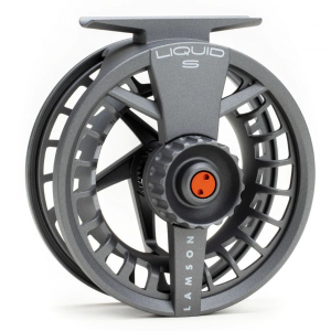 Lamson Liquid S-Series Fly Reel - Smoke - -9+