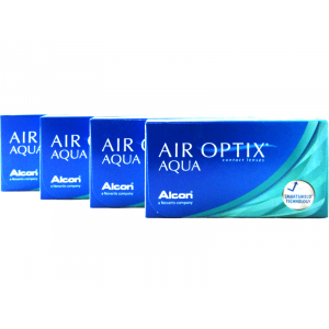 CIBA Vision Air Optix Aqua 4-Box Monthly Contacts