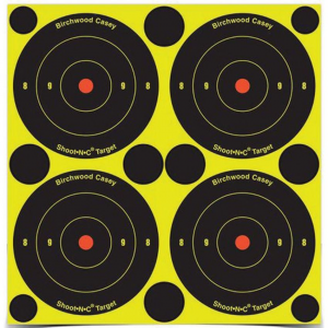 Birchwood Casey 34315 Shoot-NC 3in Bulls Eye Target