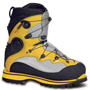 La Sportiva Spantik Boot - 41.5 - Yellow / Grey / Black