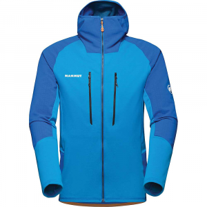 Mammut Eiswand Advanced ML Hooded Jacket - XL - Night / Azurit - Men