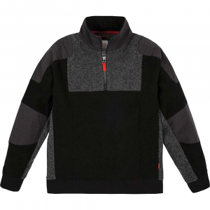 Topo Designs Global 1/4 Zip Sweater - Large - Black - men