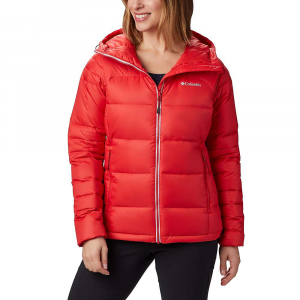 Columbia Centennial Creek Down Hooded Jacket - XS - Red Lily - Women