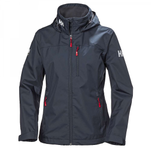 Helly Hansen Crew Hooded Jacket - XL - Black - Women