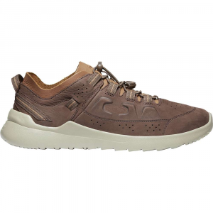 KEEN Highland Suede Low Profile Fashion Sneakers - 8.5 - Chestnut / Silver Birch - Men