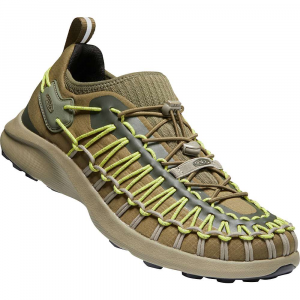 KEEN Uneek SNK Sneaker Shoe - 10 - Dark Olive / Forest Night - Men