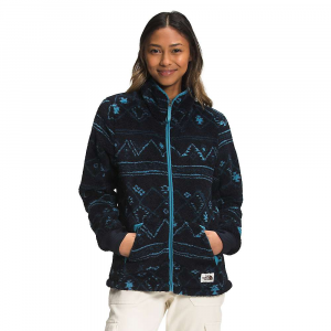 The North Face Printed Campshire Full Zip Jacket - Small - Aviator Nvy Kilim Geo 3 Clr Small Dye Ground Print - women