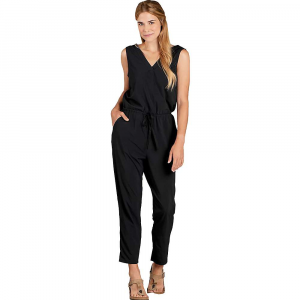 Toad Co Sunkissed Liv Sleeveless Jumpsuit - Large - Black Star Print - women