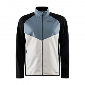 Craft Sportswear Glide Block Jacket - Large - Black / Trooper - Men