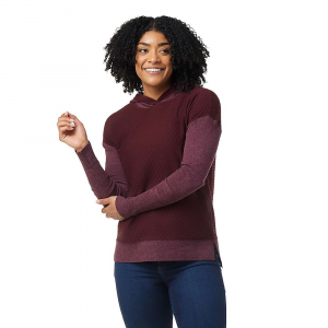Smartwool Shadow Pine Hoodie Sweater - Large - Black - women