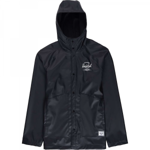 Herschel Supply Co Classic Rain Jacket - XL - Black/White Classic Logo 2 - Men