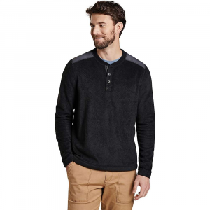 Toad & Co Cashmoore Henley Top - Small - Black - Men