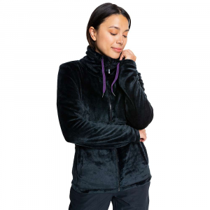 Roxy Tundra Fleece Jacket - Medium - Prune - women