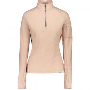 Obermeyer Discover 1/4 Zip Baselayer Top - Large - Dusty Rose - women