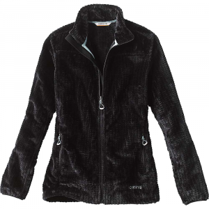 Orvis Mesa Fleece Front Zip Jacket - Medium - Black - women