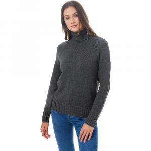 Tentree Highline Wool Turtleneck Sweater - Medium - Dark Grey Heather - Women