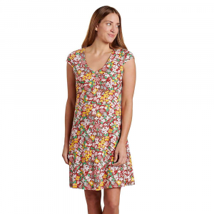 Toad Co Rosemarie Dress - Medium - Brick Garden Print - women