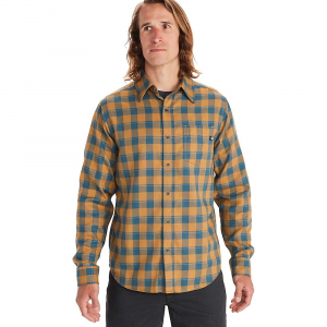 Marmot Bodega Lightweight LS Flannel Shirt - Small - Bronze - men