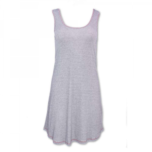 Purnell Knit Tank Dress - Large - Grey - women